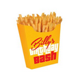 French Fry Box (4 1/4"x5"x1")